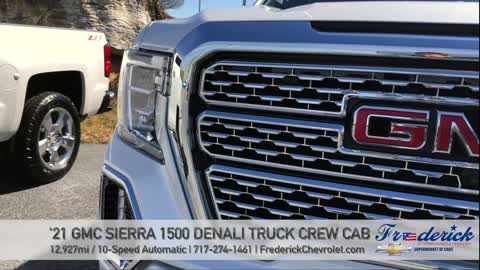 2021 GMC SIERRA 1500 DENALI TRUCK CREW CAB - Pre-Owned