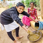 Indian village girl