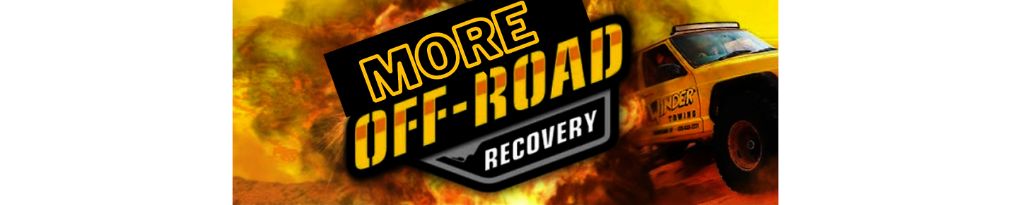 We do towing, recovery and off-road rescue