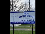 Sunday Service First Baptist Church WESTLAND MI