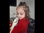 little sister and love bird