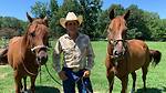 Eddie Landers Horses-Bitless Training