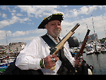 Plymouth Devon England Atlantic Ocean City Pirate weekend 2024