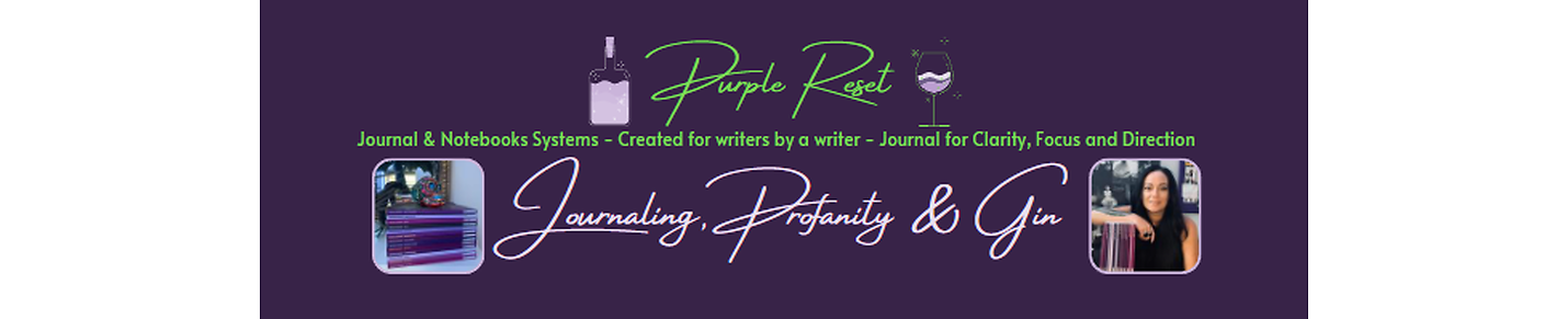 Journaling, Profanity & Gin