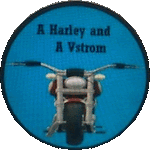 A Harley and A Vstrom