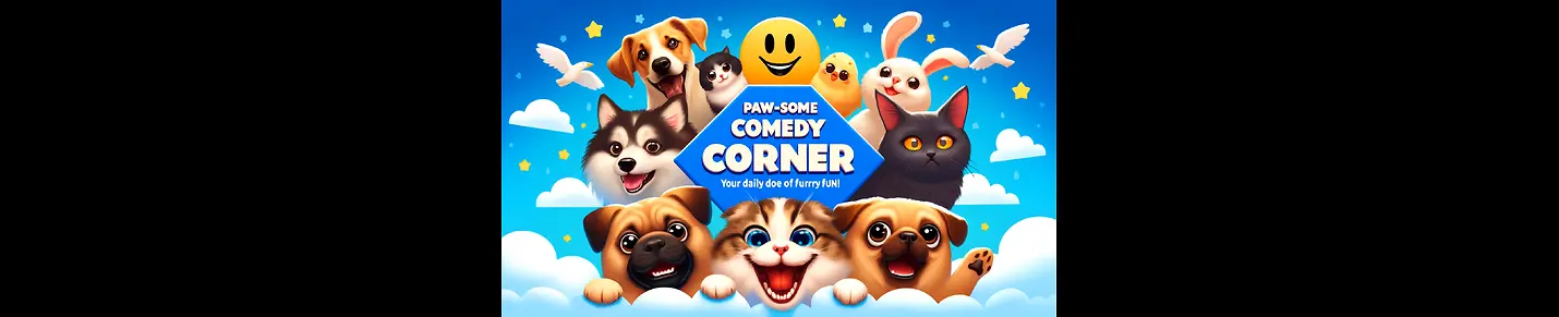 Paw-some Comedy Corner