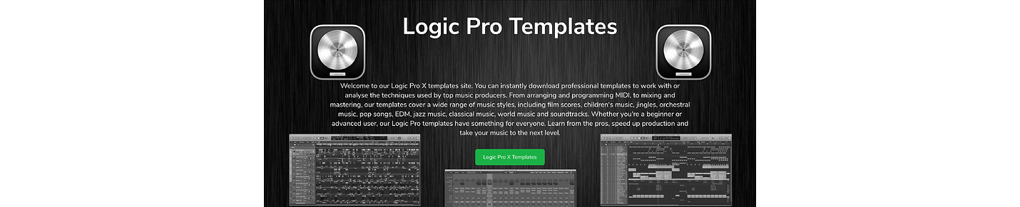 Download Logic Pro X Templates