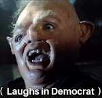 Laughing at dems.