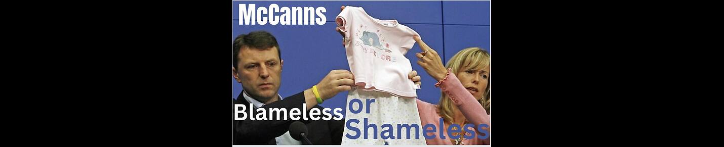 Are the McCanns Shameless or Blameless