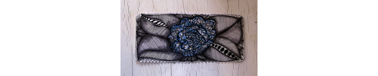 Zen Blue Flowers (008) Design Item Creations