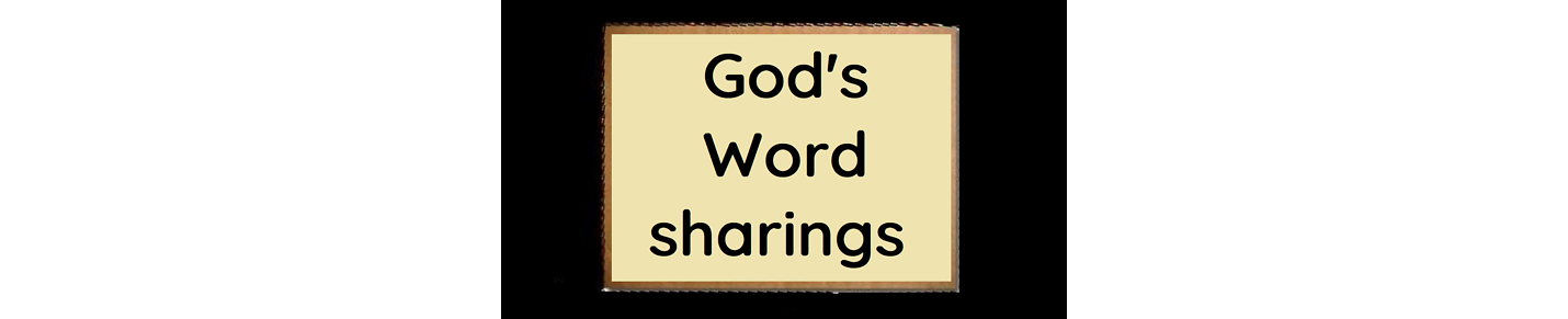 God's Word sharings