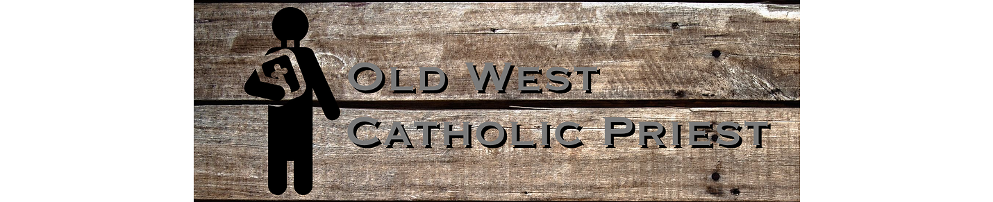 Old West Catholic Priest