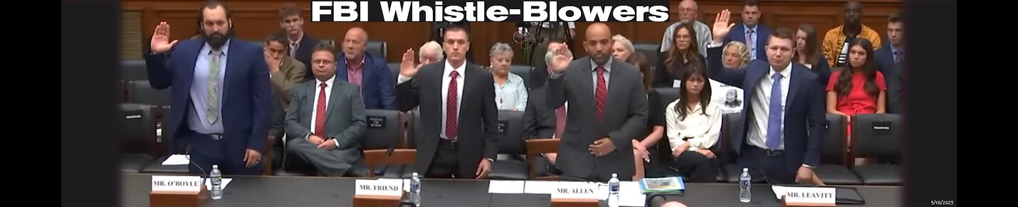 FBI whistleblowers testify before Congress