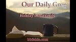 Holiday Devotionals