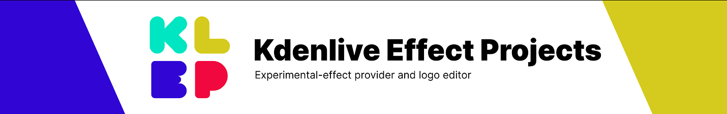 Kdenlive Effect Projects