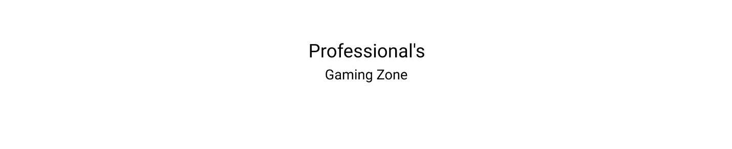 Pro Gaming Zone