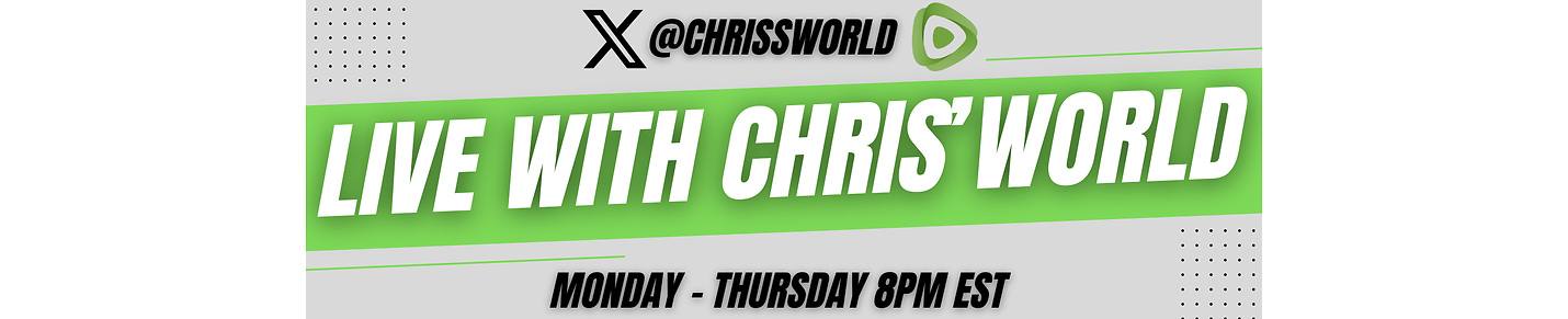 LIVE WITH CHRIS'WORLD