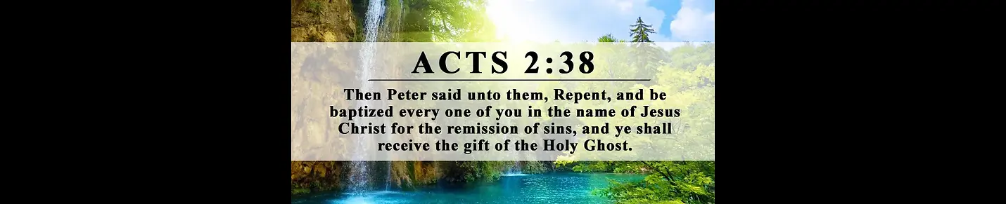 Acts 2:38 KJV, repent!