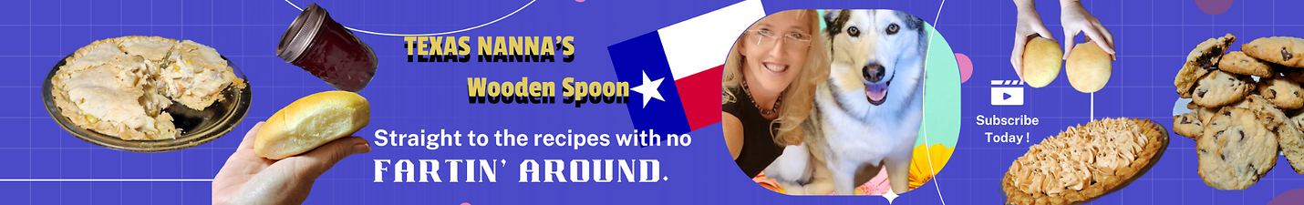 Texas Nanna's Wooden Spoon