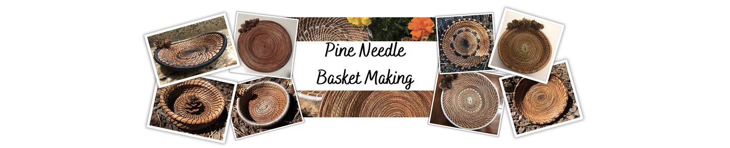 Pine Needle Basket Making